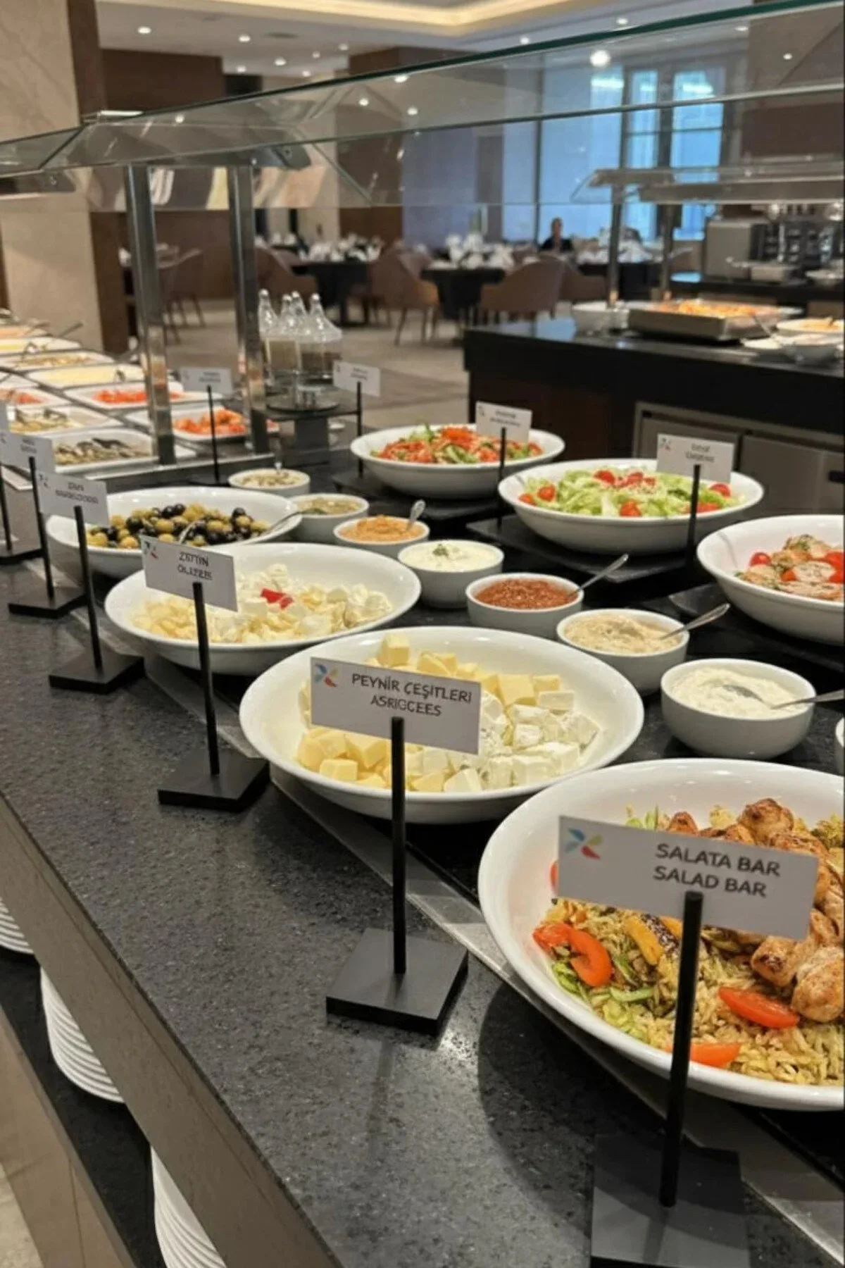 Otel, Restoran, Cafe, Barlar, İsimlik, Menü, QR Menü Dik Stand Siyah